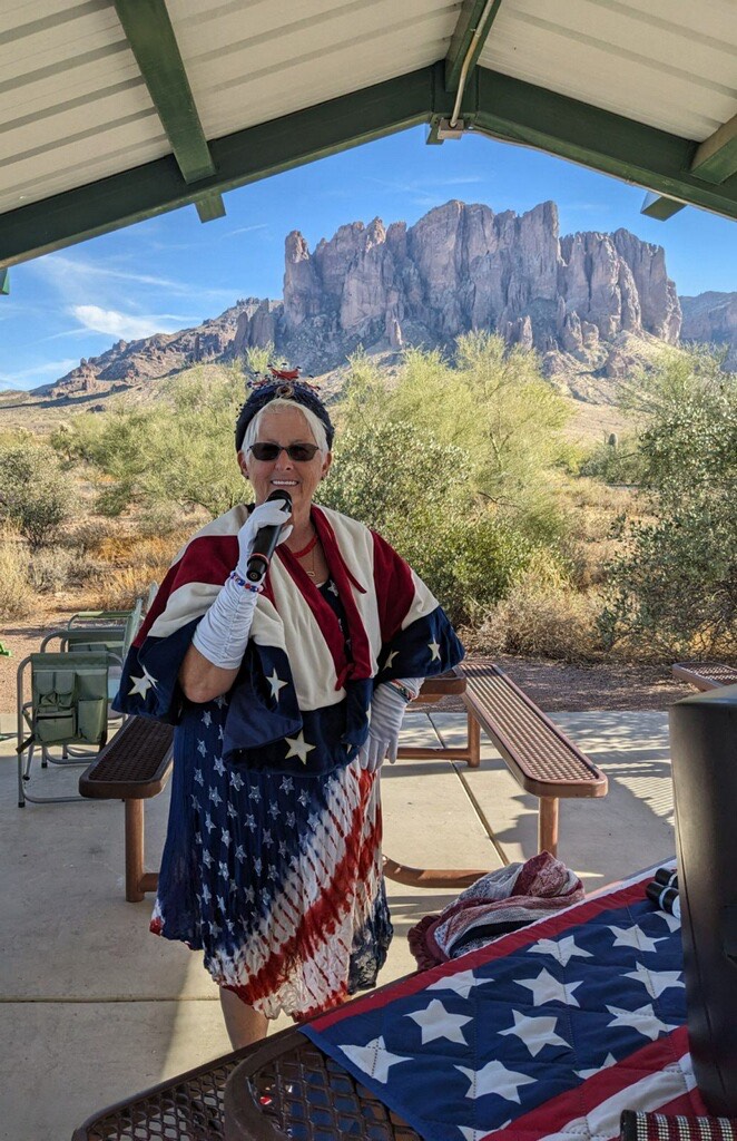 Miss America hosts karaoke at Lost Dutchman State Park