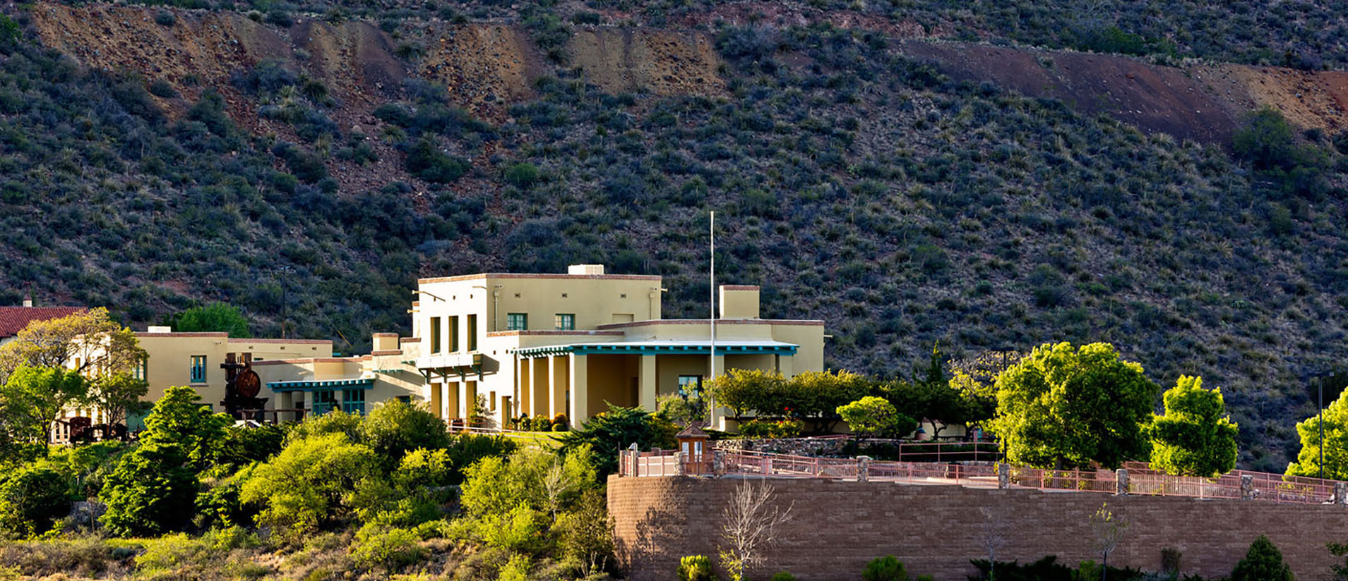 Jerome State Historic Park in the slight distance