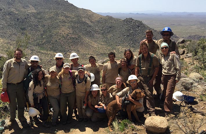 The ACE crew poses for a picture