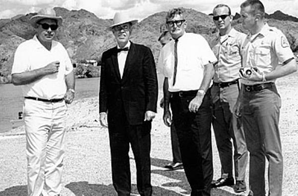 Governor Jack Williams at the park in 1967