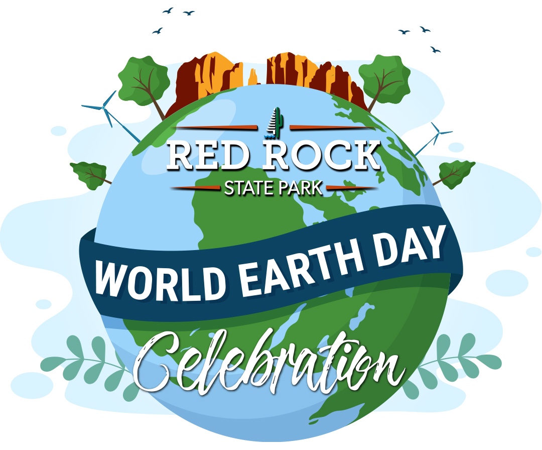 The logo for Red Rock State Park's Earth Day celebration