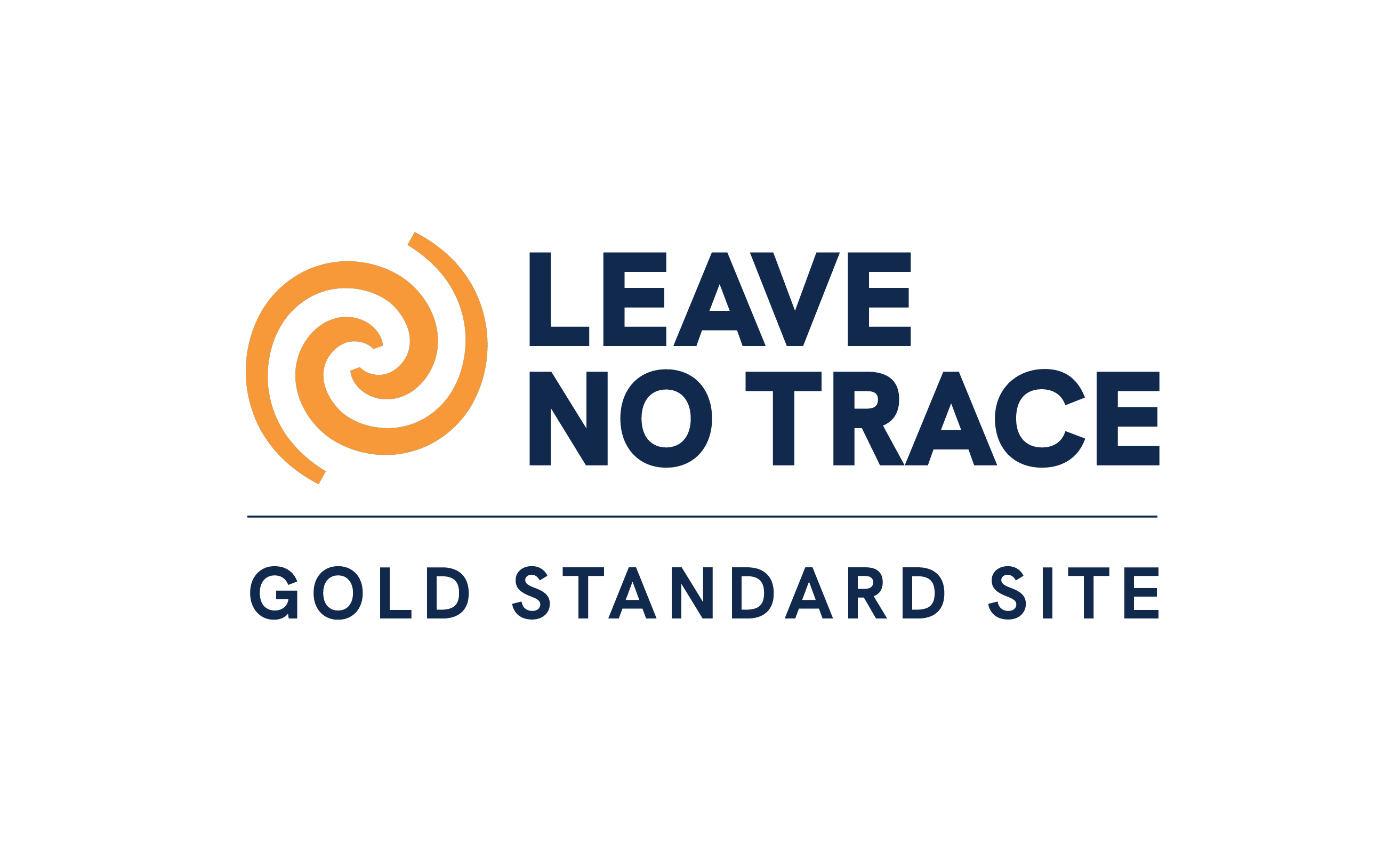 The Leave No Trace Gold Standard Site logo